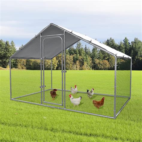 all metal poultry housing|metal roofed chicken coop.